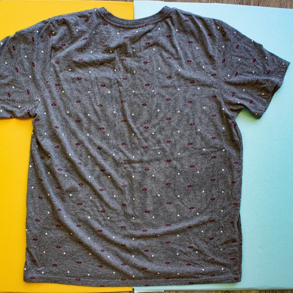 Blue Crown XXL Patterned Grey T-shirt - Picture 3 of 3